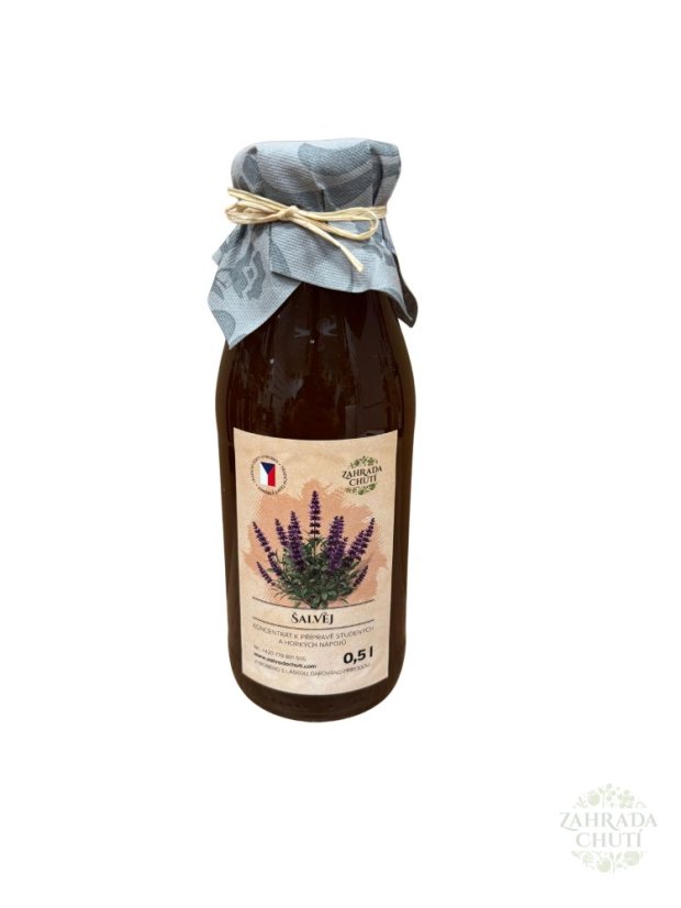 šalvěj sirup - zahradachuti.com