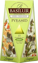 BASILUR Bouquet Green Freshness Pyramid 15