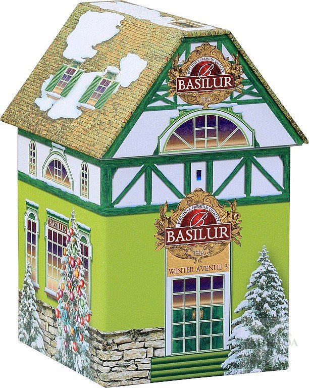 BASILUR Tea House Winter Avenue 3 plech 100g