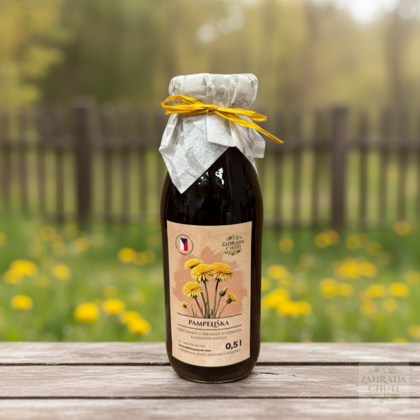 Pampeliška sirup - zahradachuti.cz