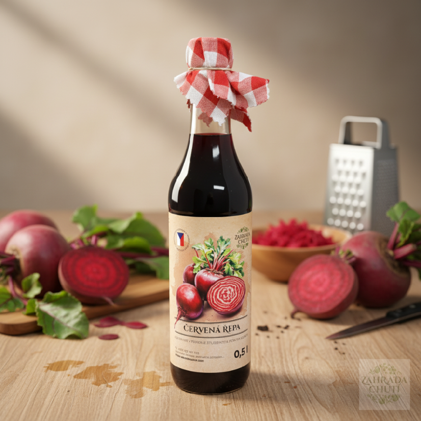 Přírodní sirup z červené řepy – Zahradachutí.com