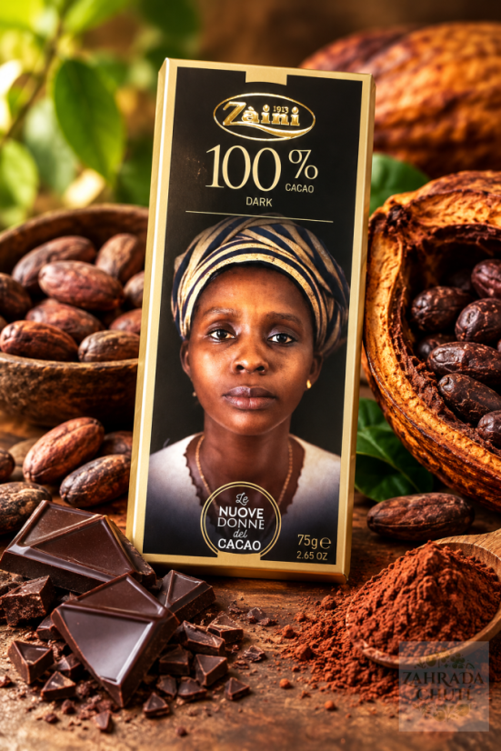 Zàini 100% Cacao Dark – 100% hořká čokoláda