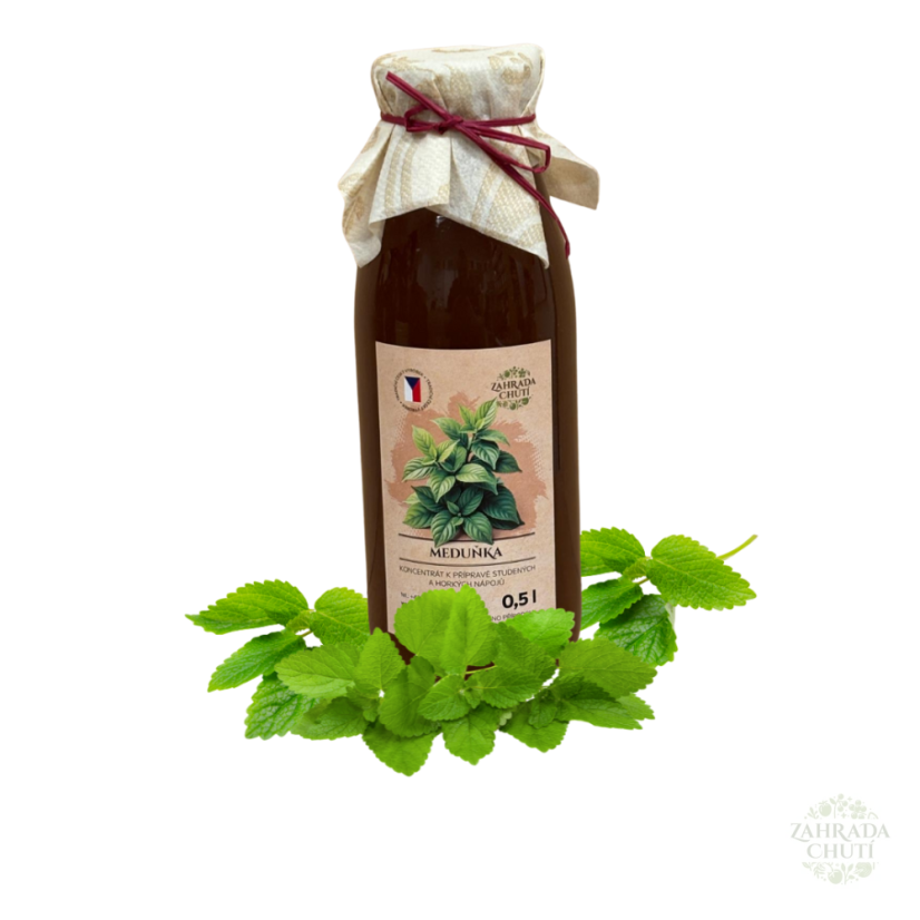 Sirup meduňka - zahradachuti.com