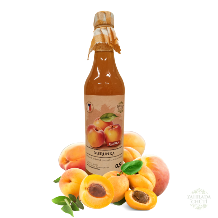 Meruňkový sirup - Velikost: 0,5L