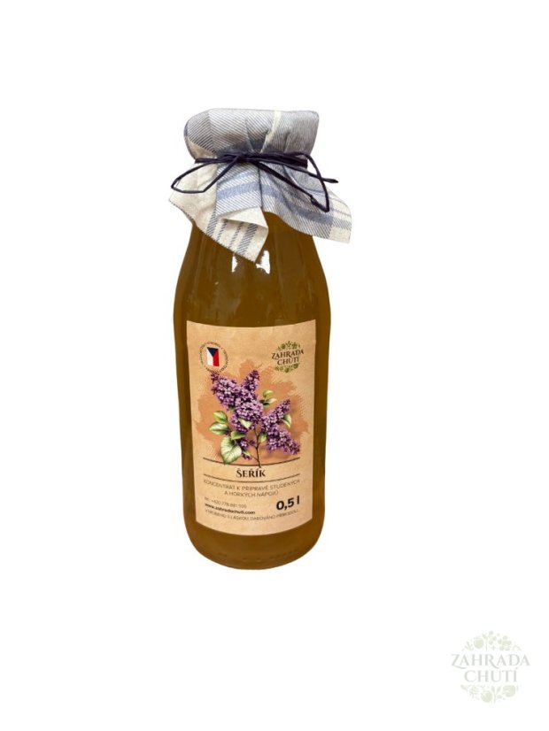 šeřík sirup - zahradachuti.com
