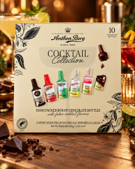 Anthon Berg Cocktail Collection 156 g – čokoládové lahvičky s likérovou náplní